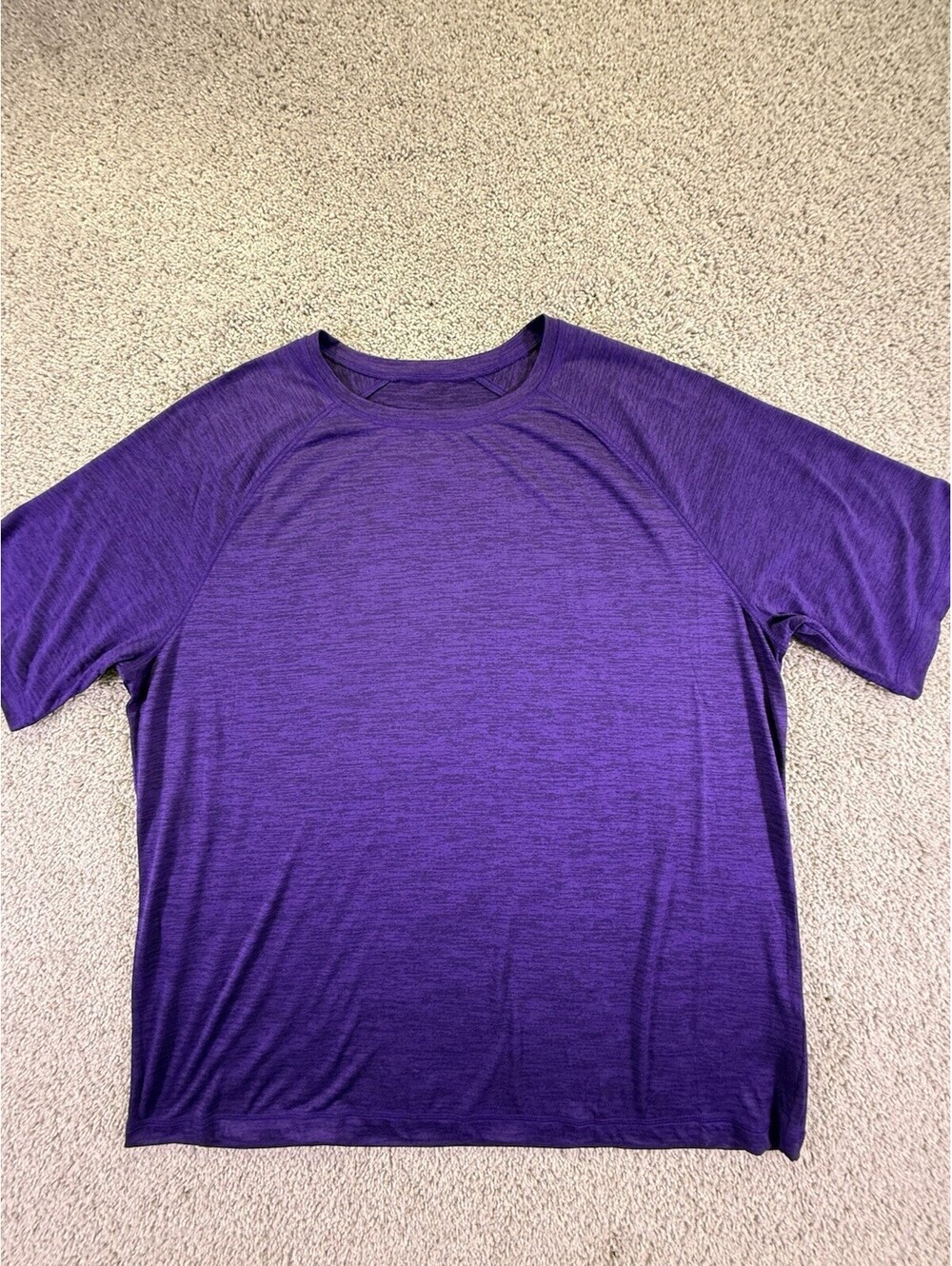 Fanatics Men’s Purple Moisture Wicking T Shirt Size XXL Short Sleeve New